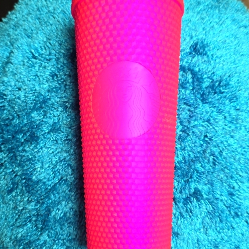 Starbucks hot pink cup